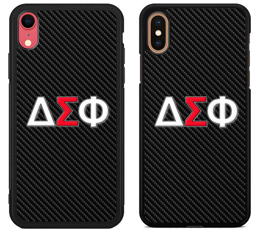 Delta Sigma Phi Carbon iPhone X | Xs | Xr | Xs Max Case
