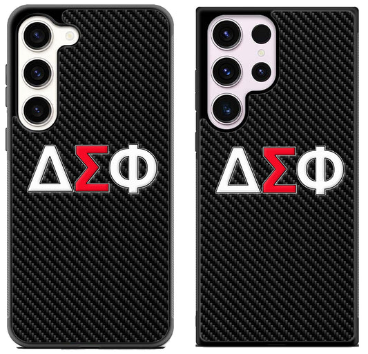 Delta Sigma Phi Carbon Samsung Galaxy S23 | S23+ | S23 Ultra Case