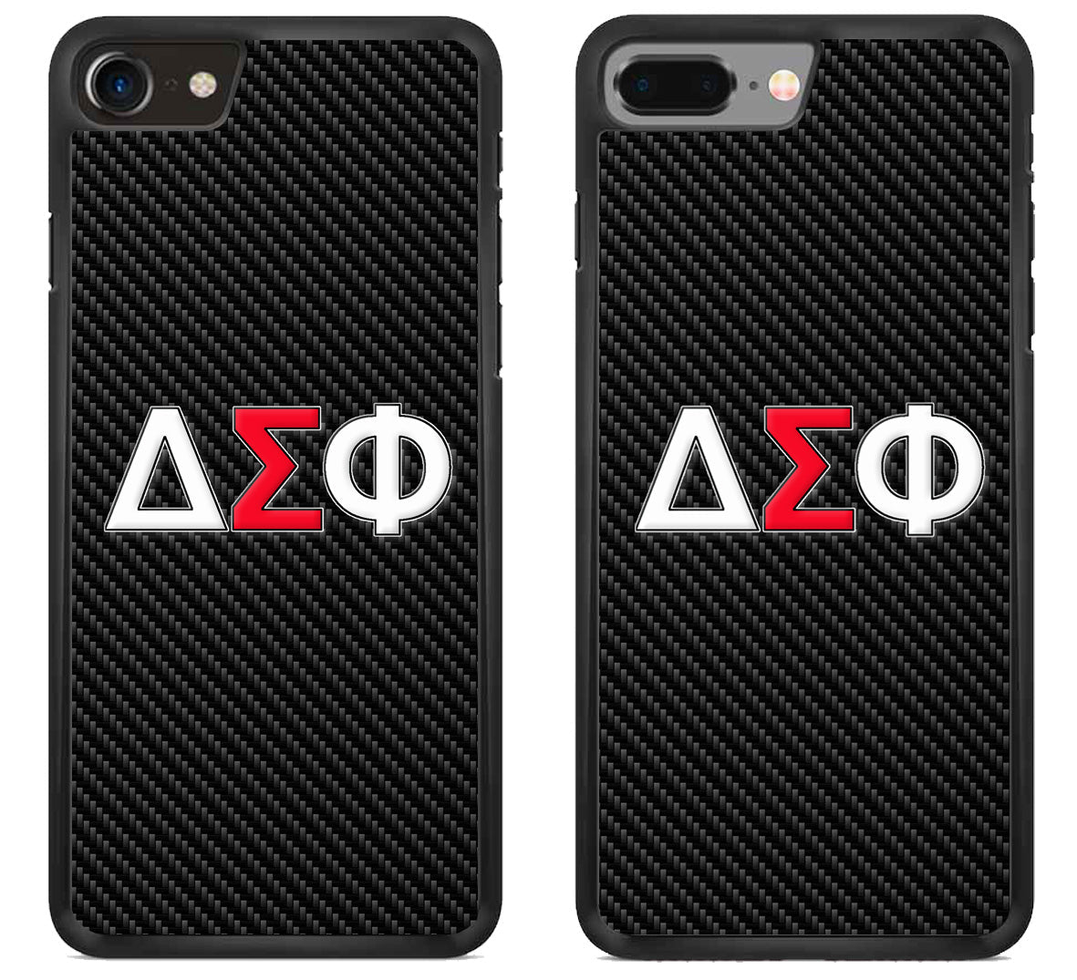 Delta Sigma Phi Carbon iPhone 8 | iPhone 8 Plus Case