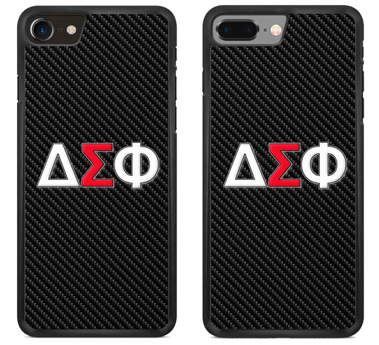 Delta Sigma Phi Carbon iPhone 8 | iPhone 8 Plus Case