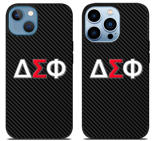 Delta Sigma Phi Carbon iPhone 13 | 13 Mini | 13 Pro | 13 Pro Max Case