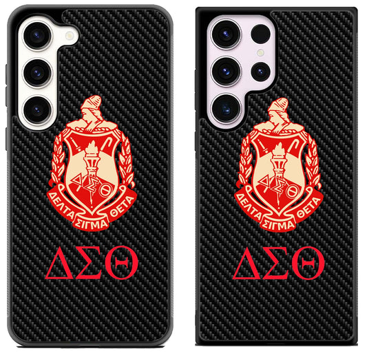 Delta Sigma Theta Carbon Samsung Galaxy S23 | S23+ | S23 Ultra Case