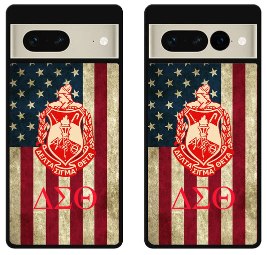 Delta Sigma Theta Flag Google Pixel 7 | 7 Pro Case