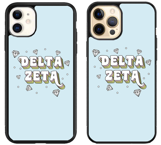 Delta Zeta Cover iPhone 12 | 12 Mini | 12 Pro | 12 Pro Max Case