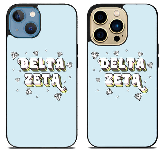 Delta Zeta Cover iPhone 14 | 14 Plus | 14 Pro | 14 Pro Max Case