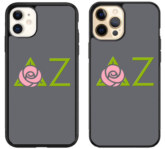 Delta Zeta Rose iPhone 12 | 12 Mini | 12 Pro | 12 Pro Max Case