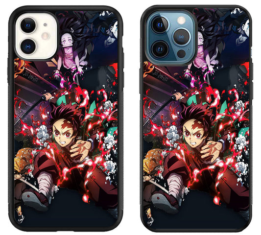 Demon Slayer Background iPhone 11 | 11 Pro | 11 Pro Max Case