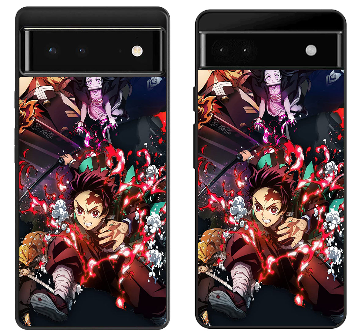 Demon Slayer Background Google Pixel 6 | 6A | 6 Pro Case