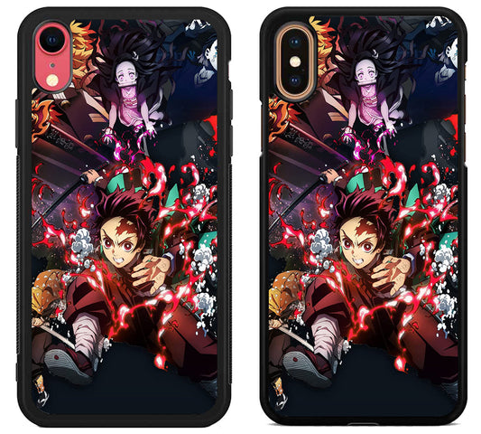 Demon Slayer Background iPhone X | XS | XR | XS Max Case