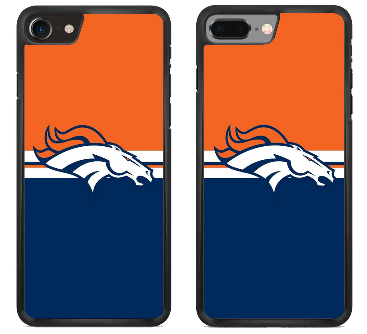 Denver Broncos Striped iPhone 8 | iPhone 8 Plus Case