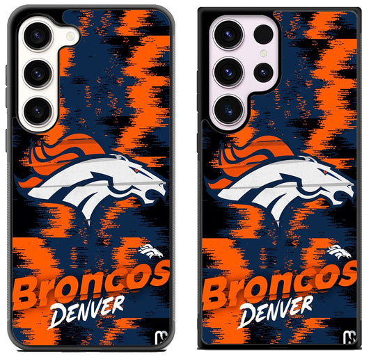 Denver Broncos Colorfull Samsung Galaxy S23 | S23+ | S23 Ultra Case