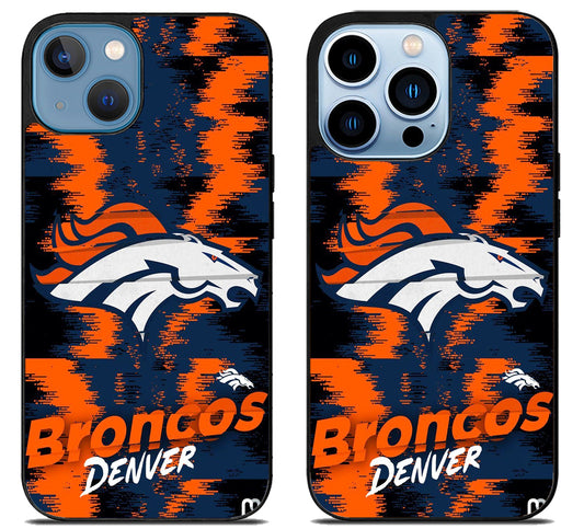 Denver Broncos Colorfull iPhone 13 | 13 Mini | 13 Pro | 13 Pro Max Case