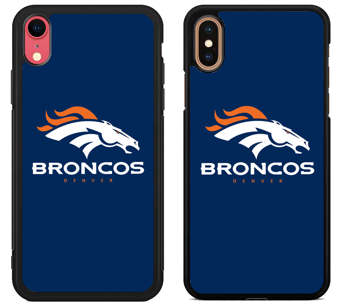 Denver Broncos Logo Blue iPhone X | XS | XR | XS Max Case