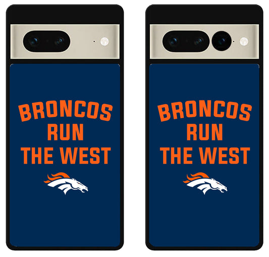 Denver Broncos Run The West Google Pixel 7 | 7 Pro Case