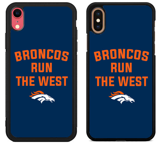 Denver Broncos Run The West iPhone X | Xs | Xr | Xs Max Case
