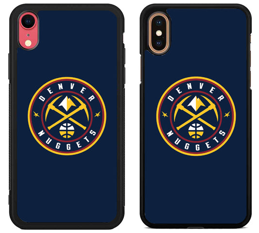 Denver Nuggets Logo Blue iPhone X | XS | XR | XS Max Case
