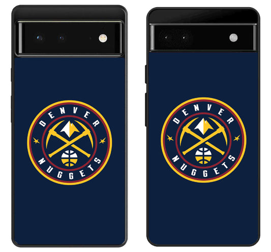 Denver Nuggets Logo Blue Google Pixel 6 | 6A | 6 Pro Case