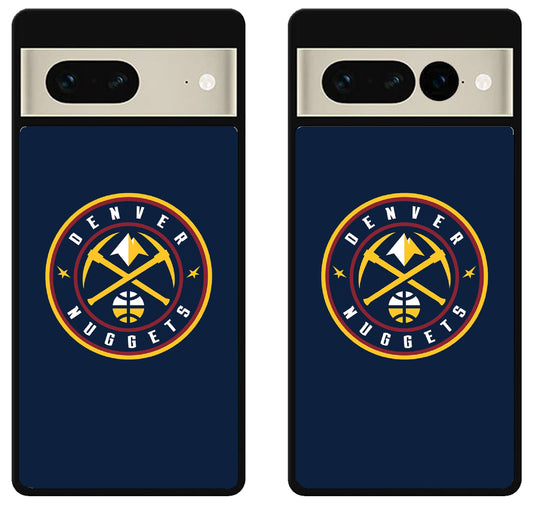 Denver Nuggets Logo Blue Google Pixel 7 | 7 Pro Case