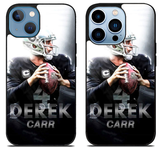 Derek Carr Las Vegas Raiders Cool iPhone 13 | 13 Mini | 13 Pro | 13 Pro Max Case