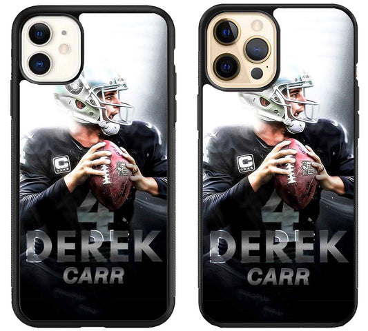 Derek Carr Las Vegas Raiders Cool iPhone 12 | 12 Mini | 12 Pro | 12 Pro Max Case