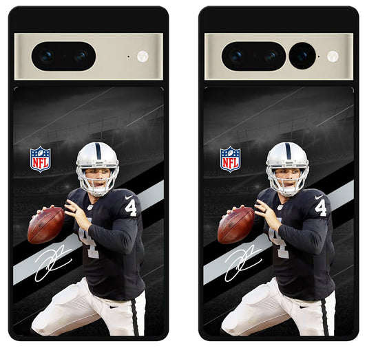 Derek Carr Las Vegas Raiders NFL Google Pixel 7 | 7 Pro Case