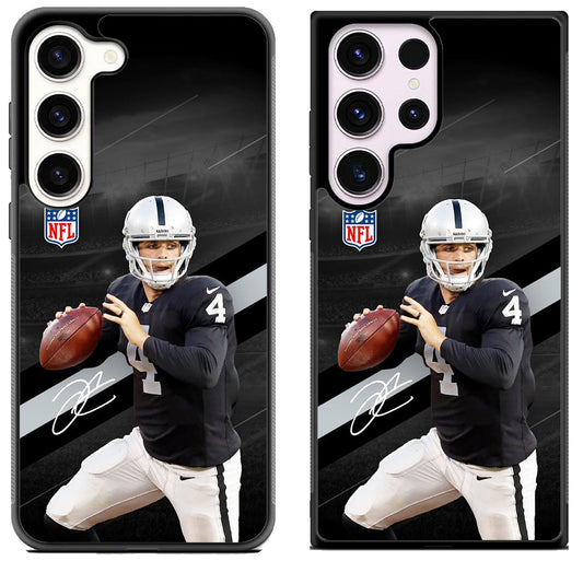 Derek Carr Las Vegas Raiders NFL Samsung Galaxy S23 | S23+ | S23 Ultra Case