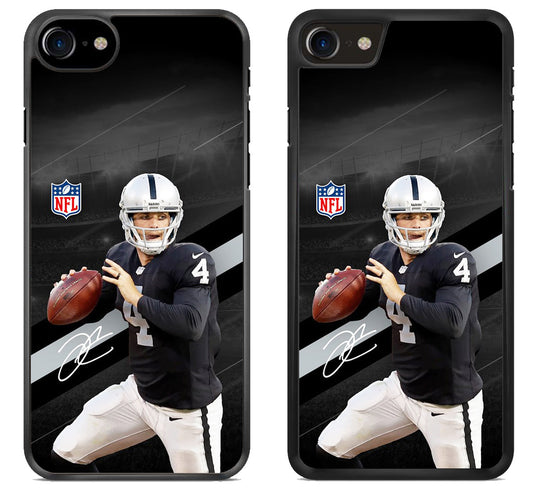 Derek Carr Las Vegas Raiders NFL iPhone SE 2020 | iPhone SE 2022 Case