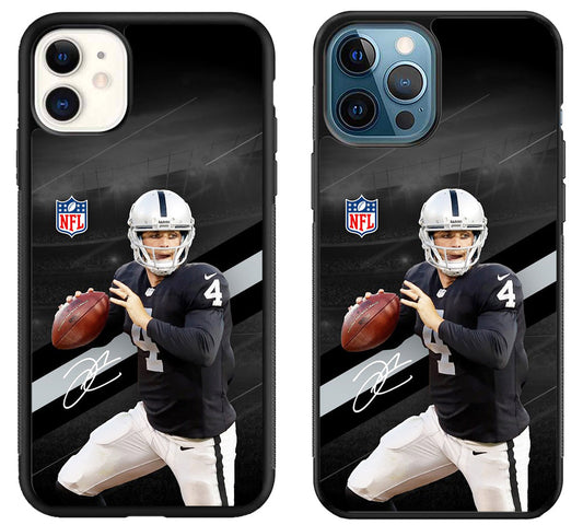 Derek Carr Las Vegas Raiders NFL iPhone 11 | 11 Pro | 11 Pro Max Case