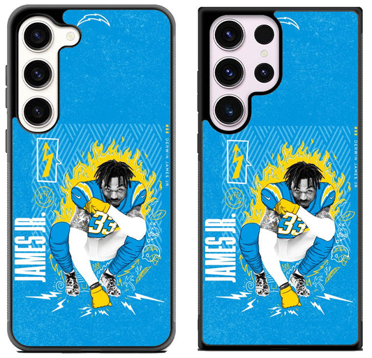 Derwin James Jr LA Chargers Samsung Galaxy S23 | S23+ | S23 Ultra Case