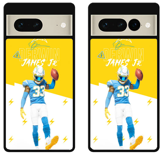 Derwin James Jr Los Angeles Chargers Google Pixel 7 | 7 Pro Case