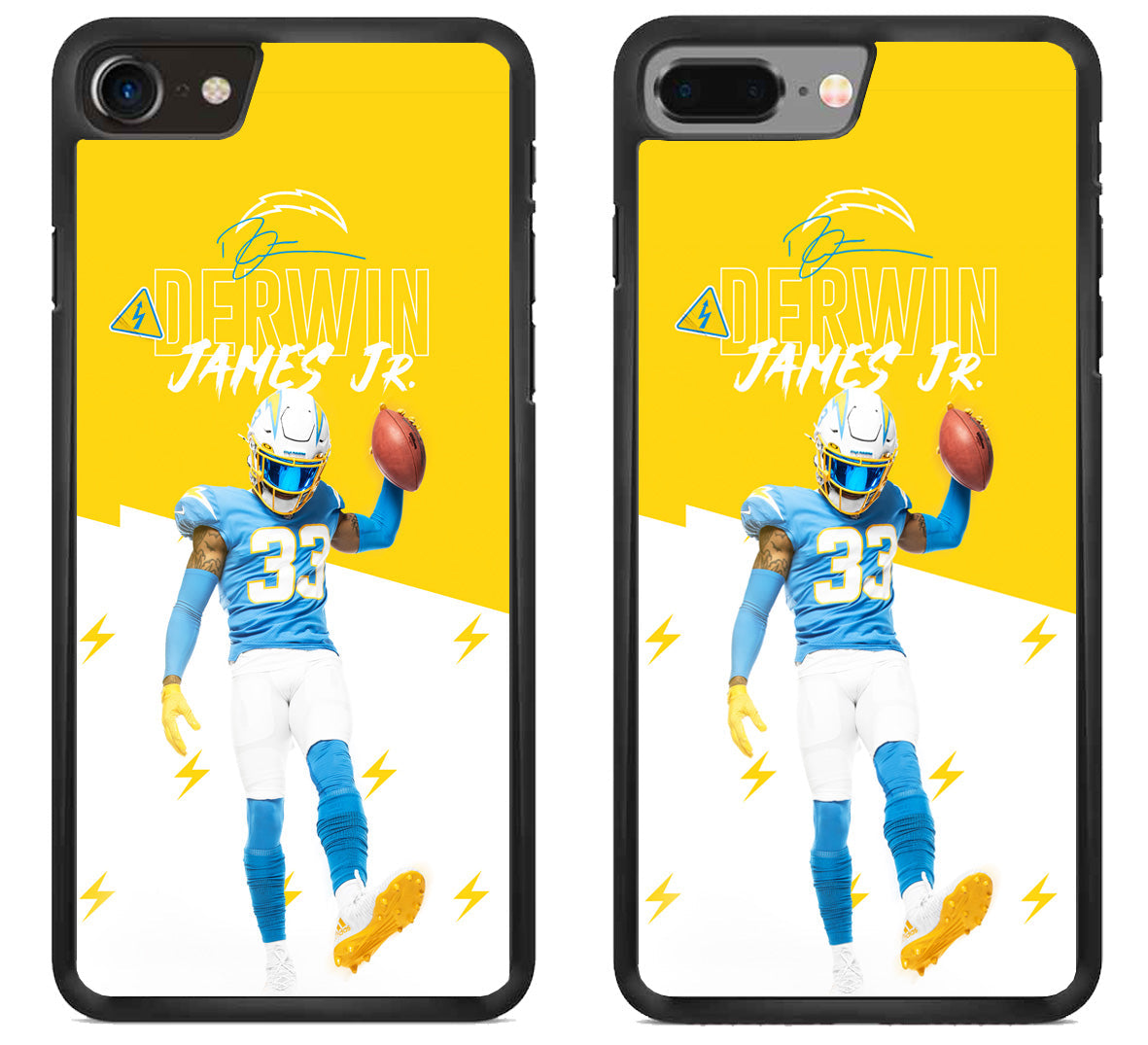 Derwin James Jr Los Angeles Chargers iPhone 8 | iPhone 8 Plus Case