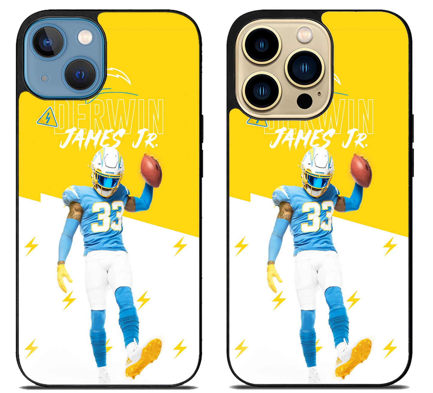 Derwin James Jr Los Angeles Chargers iPhone 14 | 14 Plus | 14 Pro | 14 Pro Max Case