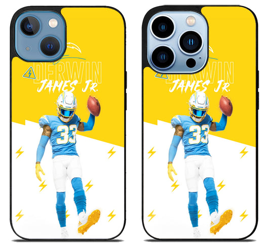 Derwin James Jr Los Angeles Chargers iPhone 13 | 13 Mini | 13 Pro | 13 Pro Max Case