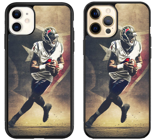 Deshaun Watson Texans iPhone 12 | 12 Mini | 12 Pro | 12 Pro Max Case