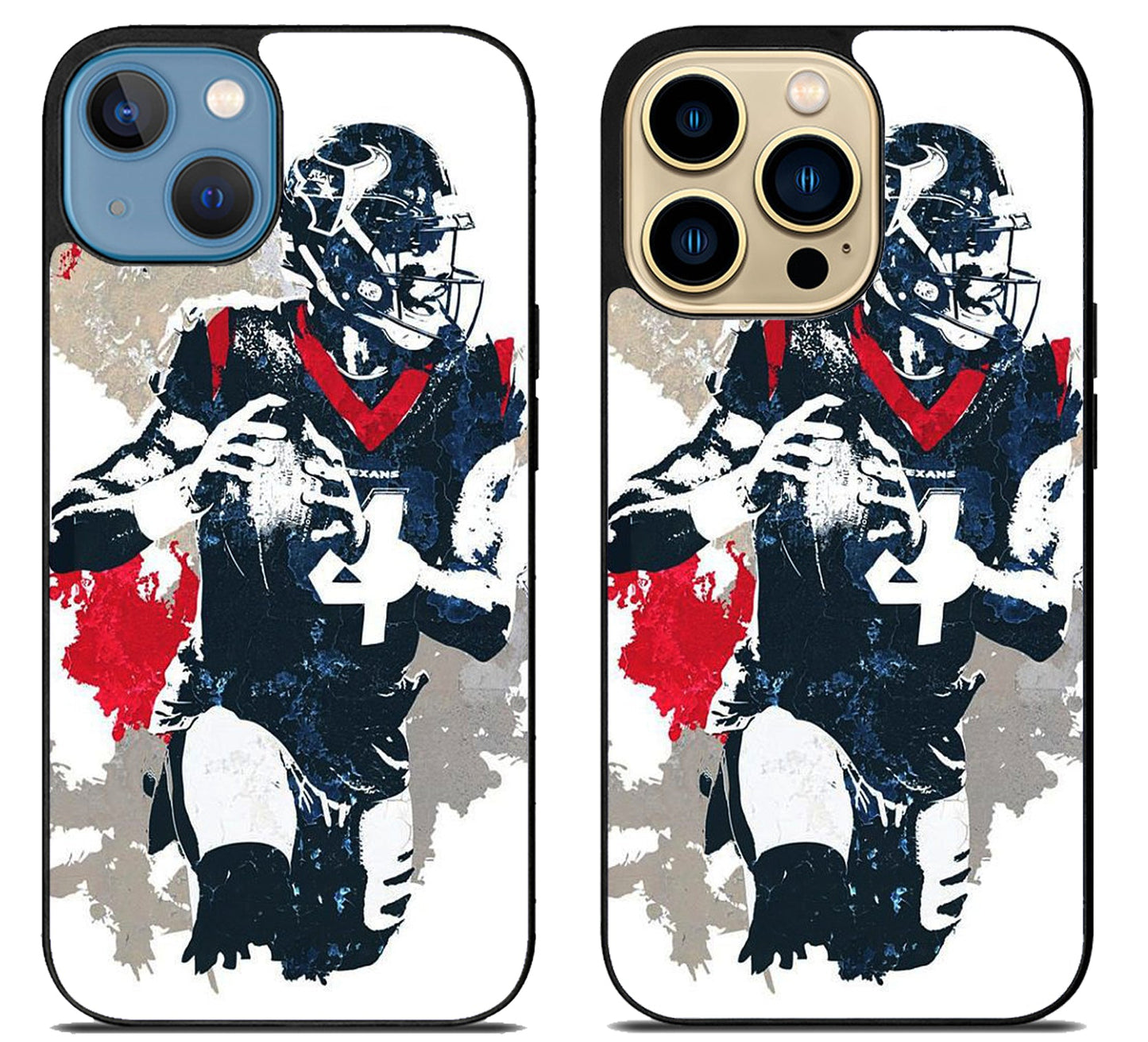 Deshaun watson Texans Artwork iPhone 14 | 14 Plus | 14 Pro | 14 Pro Max Case