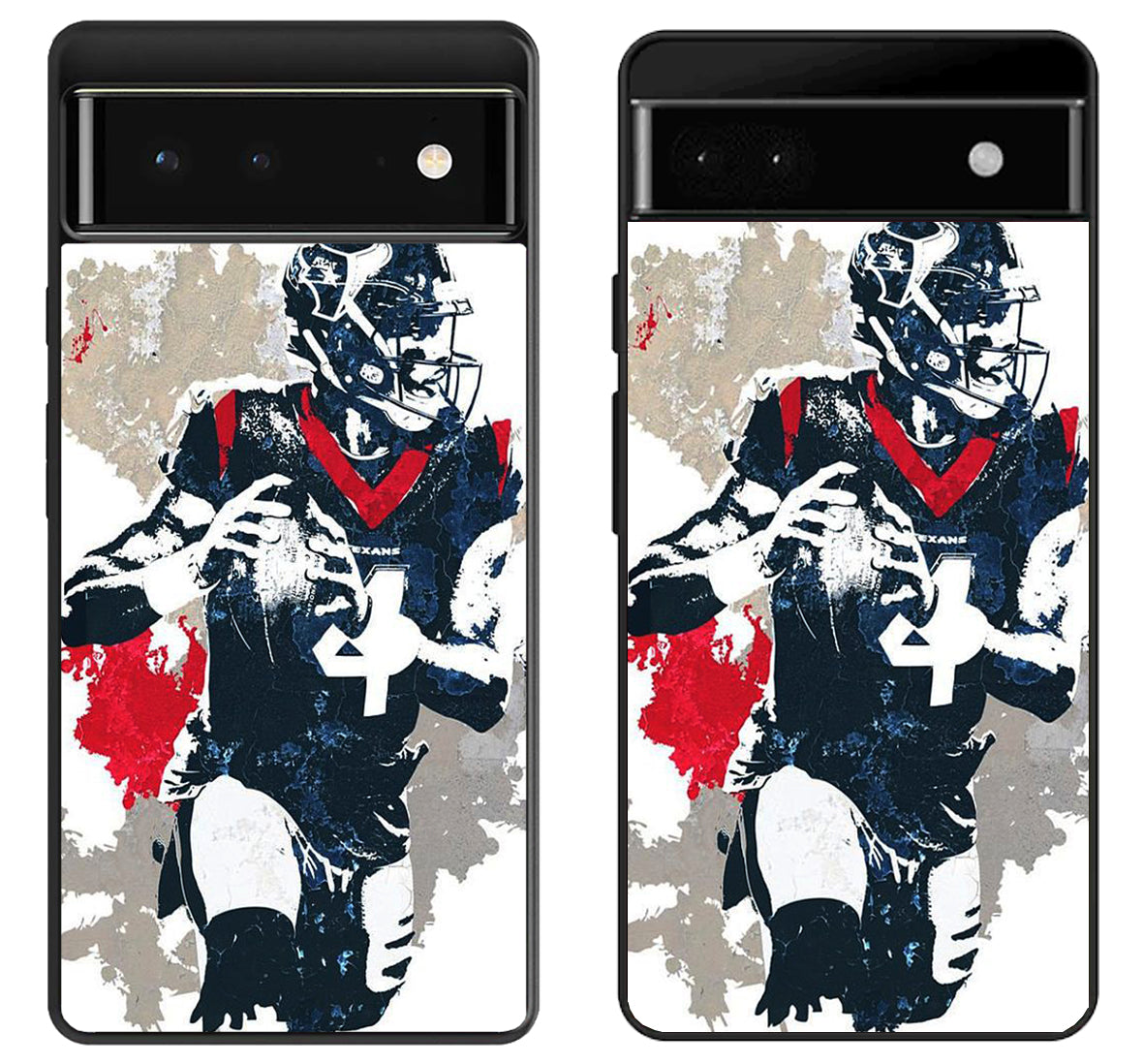 Deshaun watson Texans Artwork Google Pixel 6 | 6A | 6 Pro Case