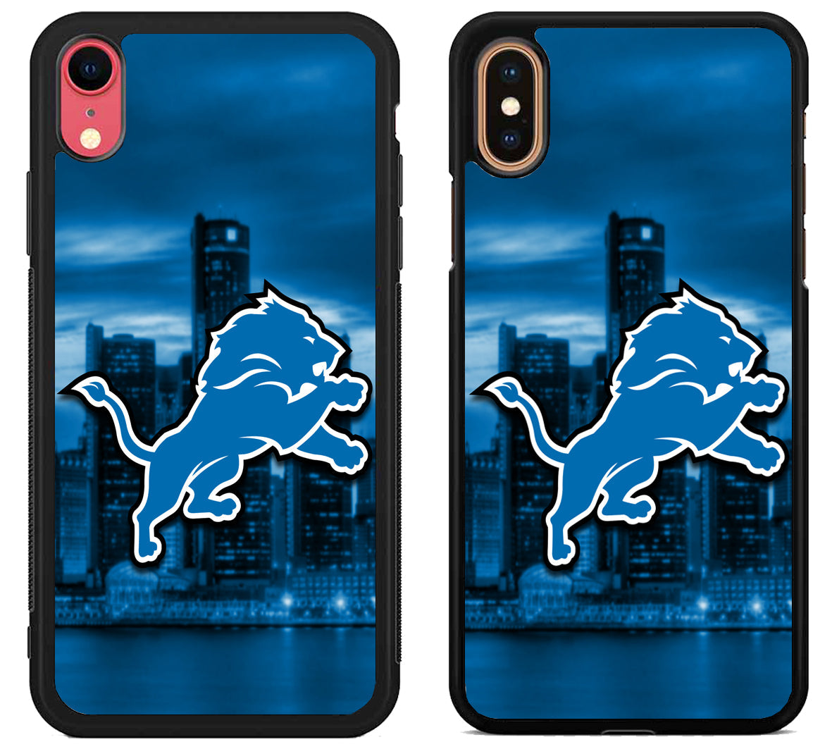 Detroit Lions Background iPhone X | XS | XR | XS Max Case