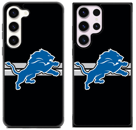Detroit Lions Black Samsung Galaxy S23 | S23+ | S23 Ultra Case