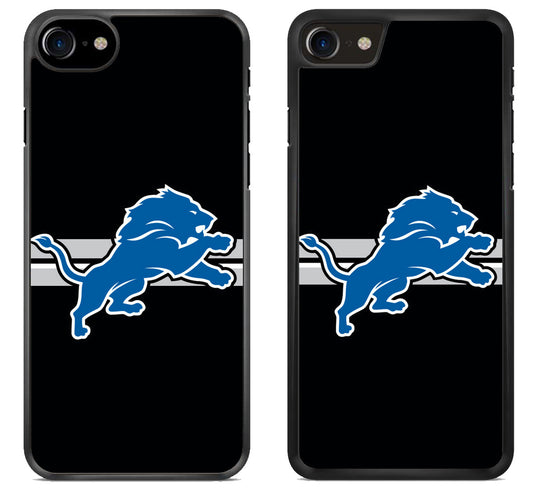 Detroit Lions Black iPhone SE 2020 | iPhone SE 2022 Case