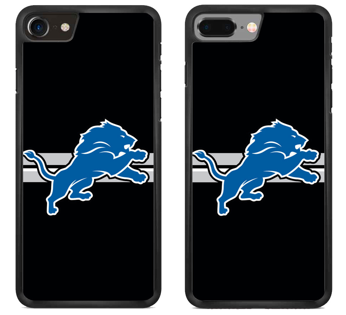 Detroit Lions Black iPhone 8 | iPhone 8 Plus Case