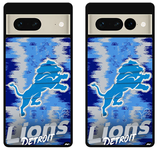 Detroit Lions Colorfull Google Pixel 7 | 7 Pro Case