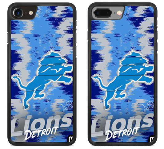 Detroit Lions Colorfull iPhone 8 | iPhone 8 Plus Case
