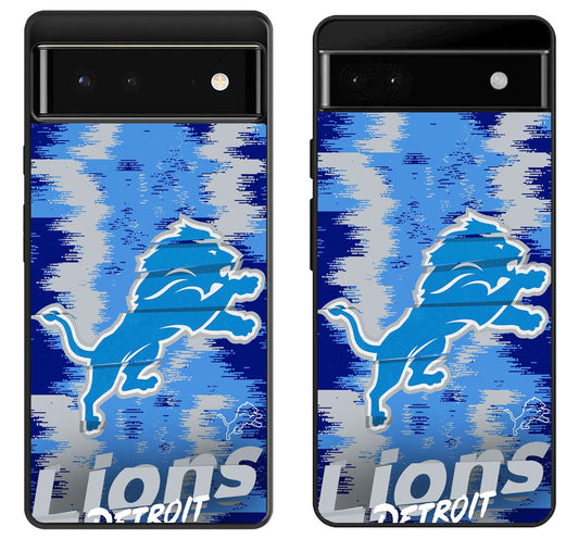 Detroit Lions Colorfull Google Pixel 6 | 6A | 6 Pro Case