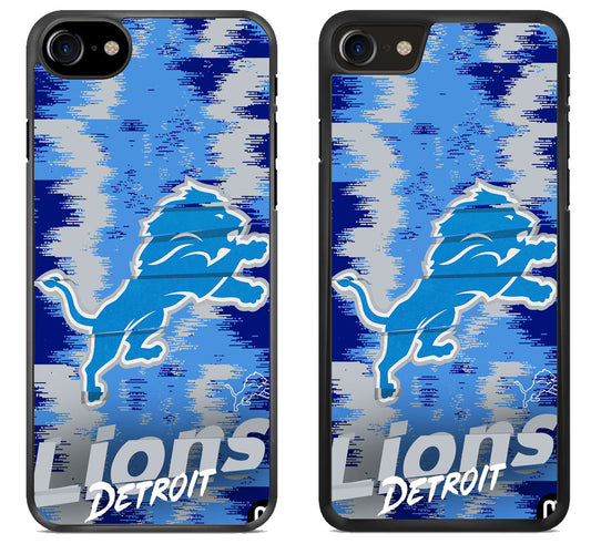Detroit Lions Colorfull iPhone SE 2020 | iPhone SE 2022 Case
