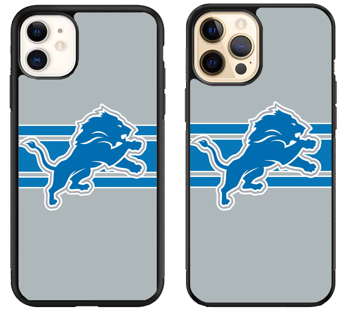 Detroit Lions Football Logo iPhone 12 | 12 Mini | 12 Pro | 12 Pro Max Case