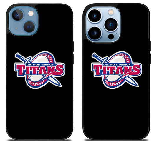 Detroit Mercy Titans Black iPhone 13 | 13 Mini | 13 Pro | 13 Pro Max Case