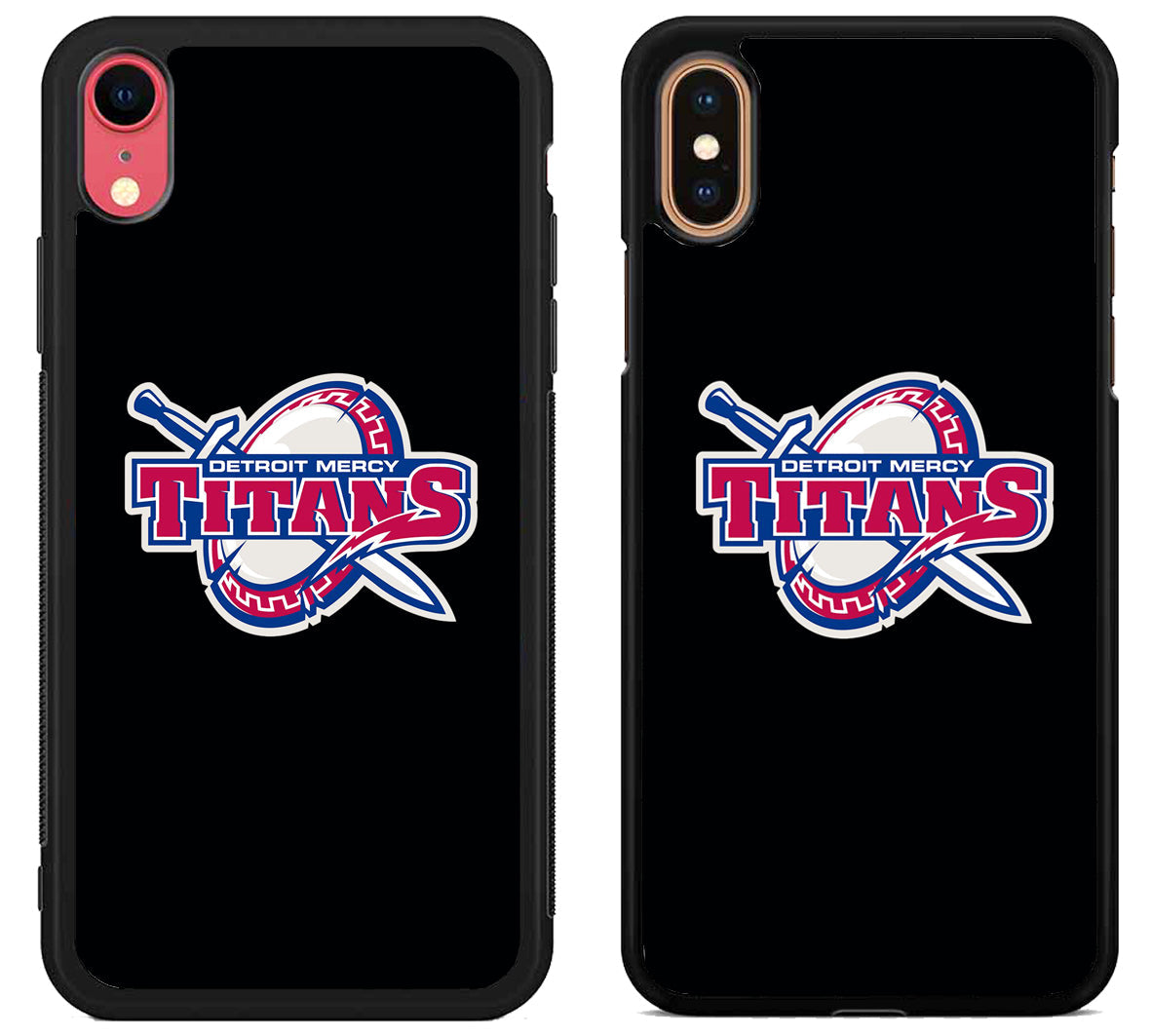 Detroit Mercy Titans Black iPhone X | Xs | Xr | Xs Max Case