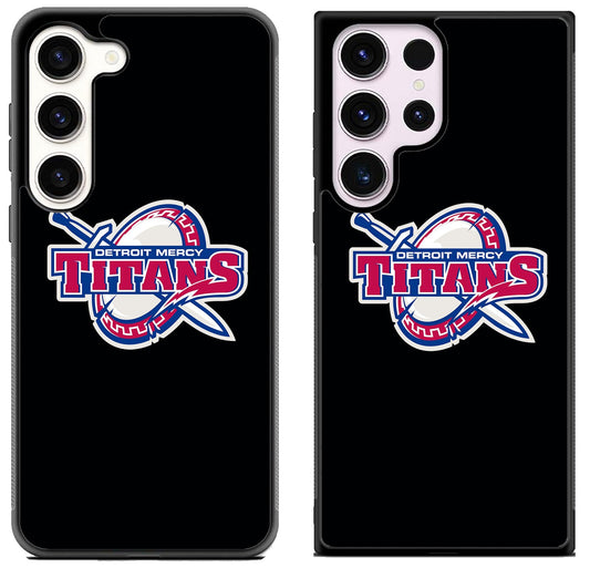 Detroit Mercy Titans Black Samsung Galaxy S23 | S23+ | S23 Ultra Case