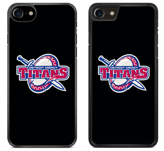 Detroit Mercy Titans Black iPhone SE 2020 | iPhone SE 2022 Case