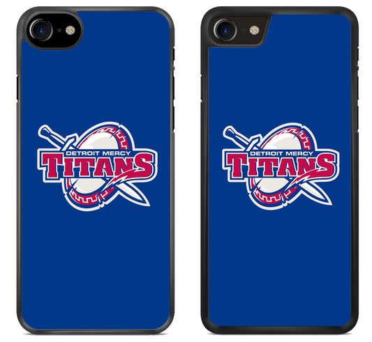 Detroit Mercy Titans Blue iPhone SE 2020 | iPhone SE 2022 Case